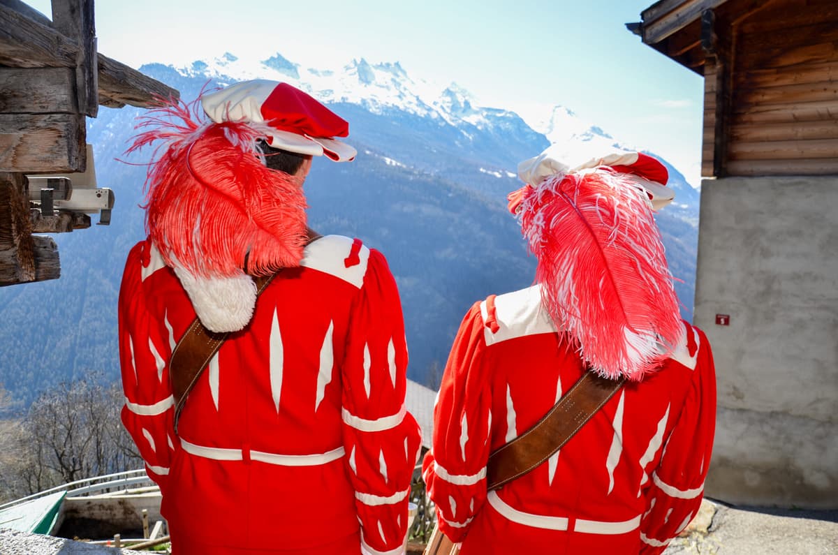 Tambouren und Pfeifer